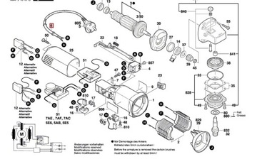 Модуль скорости регулятора скорости для Bosch GWS 850 CE GWS8-125CE GWS8-100CE