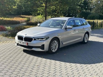 BMW Seria 5 G30-G31 Touring Facelifting 3.0 530d 286KM 2020 2020-10 BMW 530d LCI xDrive Touring 65.000 km BEZWYPADKOWY FV 23%