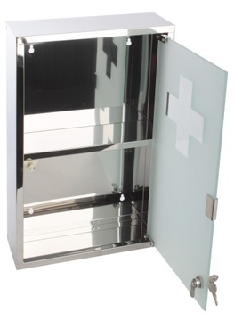 ЗДОРОВЬЕ И БЕЗОПАСНОСТЬ АПТЕЧКА ПЕРВОЙ ПОМОЩИ, МЕТАЛЛ, НАСТЕННАЯ