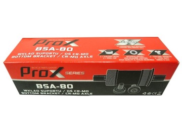 Каретка PROX BSA-80, шестигранные чашки из стали CR-MO, 118 мм.