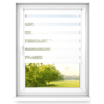 Roleta Bezinwazyjna Dzień i Noc BASIC 70x70 cm