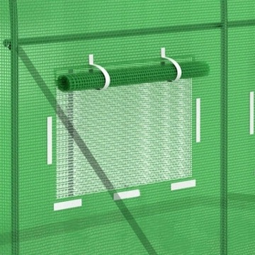 Садовый туннель из фольги 3x6 м, садовая теплица, большая зеленая сплошная 18 м2