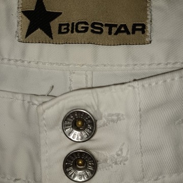 BIG STAR spodnie szerokie proste 100%bawełna unisex 36/30 L/XL SUPER