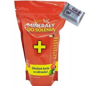 SUPER SÓL SUPERSÓL cechsztyńska sól potasowa 500g