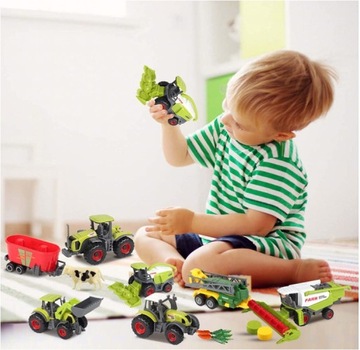 СЕЛЬСКОХОЗЯЙСТВЕННЫЙ КОМПЛЕКТ ТРАКТОР ТРАКТОРНЫЙ КОМБАЙН ДЛЯ ЖИВОТНЫХ