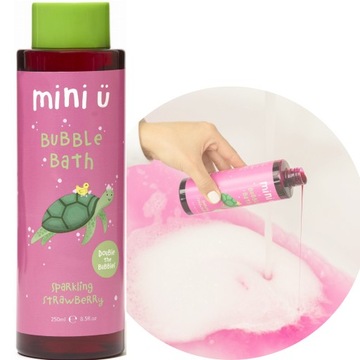 MINI U Płyn do kąpieli bąbelkowy barwiący wodę 0+