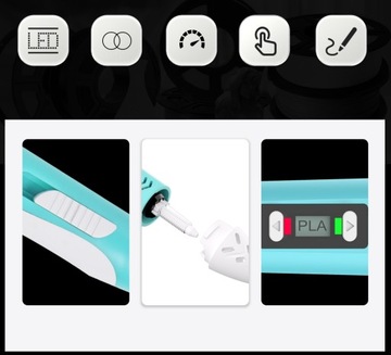 Волшебная 3D-ручка SUNLU SL-200 Желтый/Жёлтый