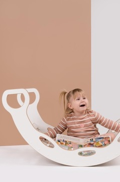 BUJAK MONTESSORI DLA DZIECI DUŻY Z UCHWYTAMI - TUPTI.WOOD