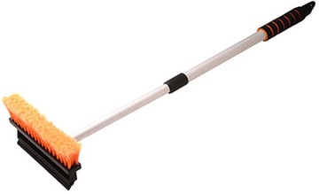 ЩЕТОЧНАЯ МАШИНА 2в1 ДЛЯ МЫТЬЯ СТЕКОЛ АВТОМОБИЛЯ ТЕЛЕСКОПНАЯ СКАБЕЛЬ 53-83