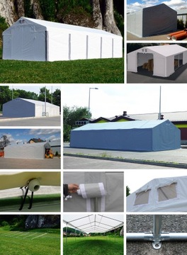 Namioty Warsztatowe 5x8m Przemysłowe DAS 620 SF