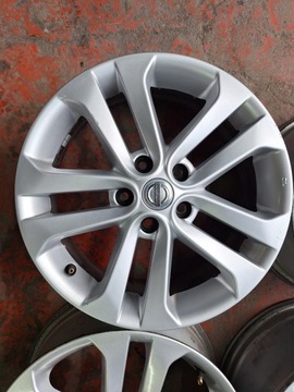 4× DISK HLINÍK NISSAN OE 7.0" X 17" 5X114.3 ET 47