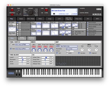 KORG KROSS 2 61 Профессиональный синтезатор + подставка