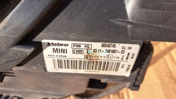 MINI COOPER F55 F56 - SVĚTLO PŘEDNÍ LEVÝ ORIGINÁLNÍ EU