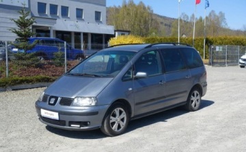 Seat Alhambra I (7MS) Minivan Facelifting 2.0 TDI 140KM 2008 Seat Alhambra 2.0TDI 140KM 7osobowy Zarejestrowany Wymieniony rozrzad Opon, zdjęcie 2