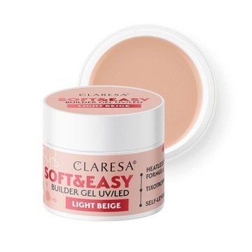 CLARESA ŻEL BUDUJĄCY LIGHT BEIGE 90G