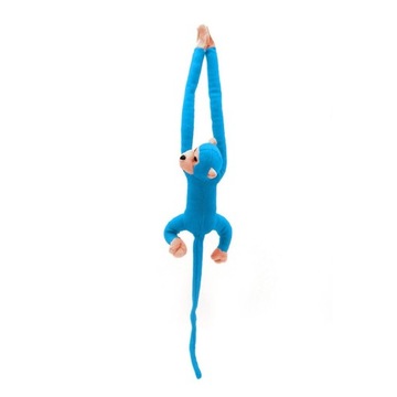 MASKOTKA PLUSZAK MAŁPKA KAPUCYNKA NIEBIESKA 60 cm