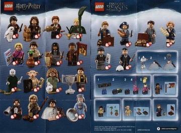 LEGO 71022 MINIFIGURES HARRY INSTRUKCJA SPIS NOWA