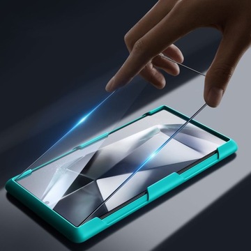 ЗАКАЛЕННОЕ СТЕКЛО ESR ДЛЯ КОРПУСА + КАМЕРЫ ДЛЯ GALAXY S24 ULTRA - АППЛИКАТОР