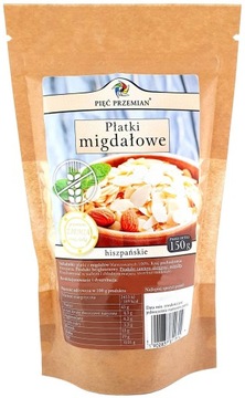 Bezglutenowe PŁATKI MIGDAŁOWE Hiszpańskie 150g
