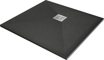 MEXEN STONE+ BRODZIK KOMPOZYTOWY 90x90 ANTRACYT