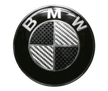 EMBLEMAT BMW CARBON 82MM ALPINA ZNACZE(MASKA,KLAPA