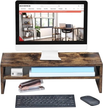 Подставка для монитора, 2 уровня, подставка для ноутбука,