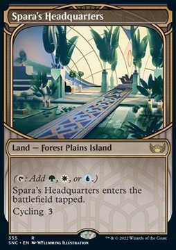 Karta Magic the Gathering: Spara's Headquarters