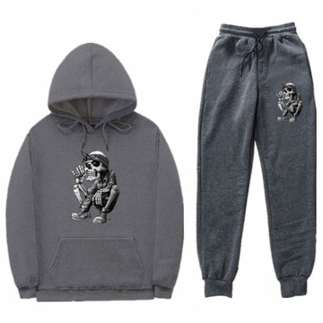 Повседневный модный комплект спортивных толстовок