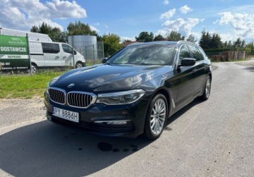 BMW Seria 5 G30-G31 Touring 520d 190KM 2018 BMW Seria 5 520d High Executive full led, panorama 2.0 Diesel 190KM, zdjęcie 1