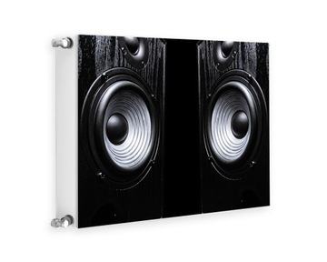 MAGNETYCZNA OSŁONA NA KALORYFER 60x60 MUZYKA FOTOTAPETA