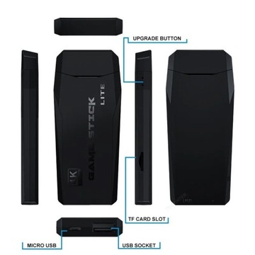 Игровая консоль емкостью 128 ГБ со встроенным ТВ-приставкой на 20 000 игр