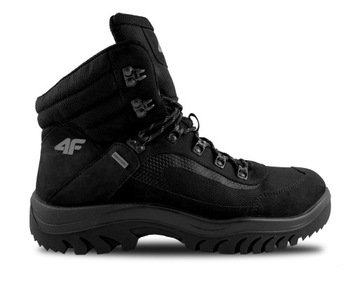 BUTY ZIMOWE MĘSKIE 4F TREKKINGOWE CZARNE 44