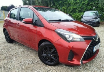 Toyota Yaris III Hatchback 5d Facelifting 1.0 VVT-i 69KM 2015 Toyota Yaris Lift Tylko 50.000km Bogata wersja KameraZarejestrowana, zdjęcie 4
