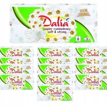 PAPIER TOALETOWY DALIA RUMIANKOWY (8szt.) x 14 op.