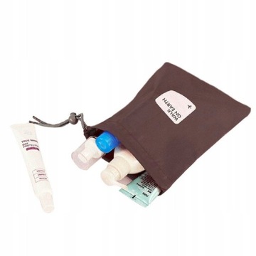 НАБОР ДОРОЖНЫХ СУМОК ДЛЯ ЧЕМОДАНА, 4 ШТ. КОРИЧНЕВЫЙ