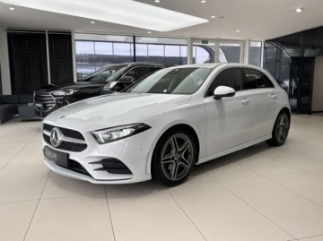 Mercedes Klasa A W177/V177 Hatchback 1.3 200 163KM 2021 Mercedes-Benz Klasa A 200 AMG Line Kamera cofania Ambiente CarPlayAndro