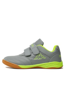 Kappa Sneakersy 260509BCT Grey/Lime 1633