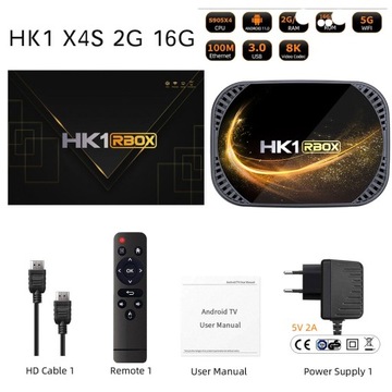Hot sales HK1 RBOX X4 / x4s Android 11 S905X4 Smart TV BOX