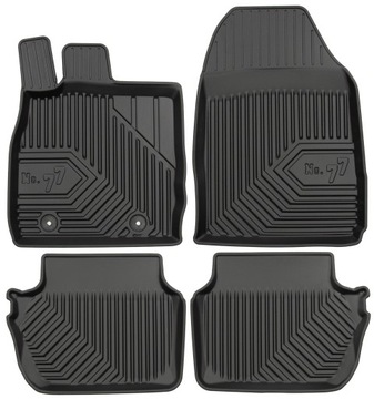 FORD FIESTA MK7 2008-2017 GUMOWE DYWANIKI KORYTKA
