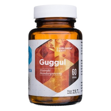 HEPATICA EKSTRAKT Z ŻYWICY GUGGUL 60kaps. Suplement diety