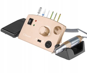 Clavier DM211 Frezarka do manicure 40W - ZŁOTA