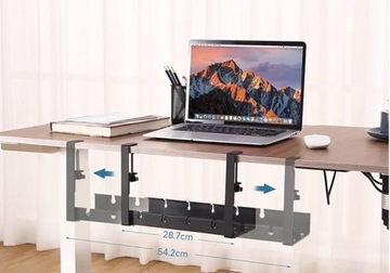 РЕГУЛИРУЕМЫЙ ОРГАНАЙЗЕР КРЫШКА-МАСКА КАБЕЛИ ОФИСНЫЙ МЕТАЛЛИЧЕСКИЙ СТОЛ