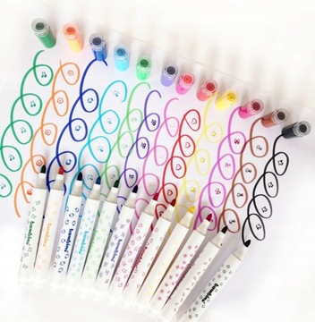 ПОЕЗДКИ С МАРКАМИ 12 ЦВЕТОВ БАМБИНО