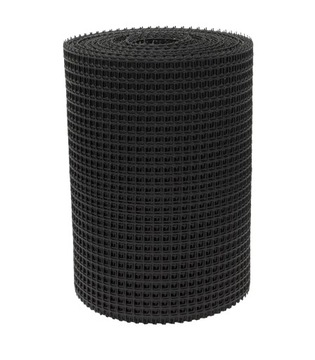 SIATKA RABATOWA OGRODZENIOWA PCV CZARNA 1,2x50m PLASTIKOWA