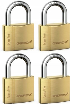 GERDA 4 KŁÓDKI NA 1 KLUCZ SYSTEM JEDNEGO KLUCZA 60