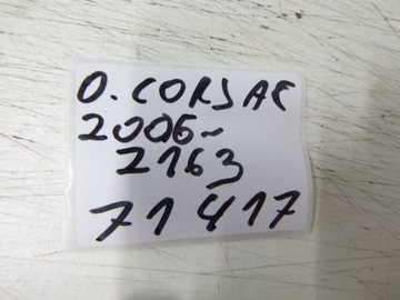 BLATNÍK LEVÝ OPEL CORSA C Z163 00-06R.