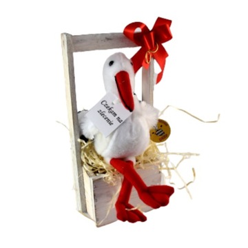 Аист в коробке - свадебный подарок. Жду заказ.