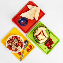 МАЛЕНЬКИЙ УНИВЕРСАЛЬНЫЙ ПЛАСТИКОВЫЙ КУХОННЫЙ ПОДДОН ДЛЯ ХЛЕБА СЕРТИФИКАТ 18x25