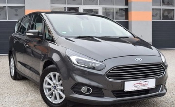 Ford S-Max II Van 2.0 TDCi 150KM 2017 Ford S-Max 2.0 TDCi PowerShift Titanium Skory Fuul Ledy Navi 2.0 Diesel, zdjęcie 1