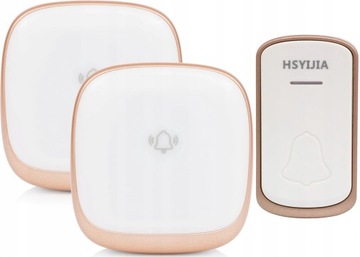 БЕСПРОВОДНОЙ ДВЕРНОЙ ЗВОНОК. ВОДОНЕПРОНИЦАЕМЫЙ ДВОЙНОЙ СВЕТ + ЗВУКОВОЙ ПРИЕМНИК